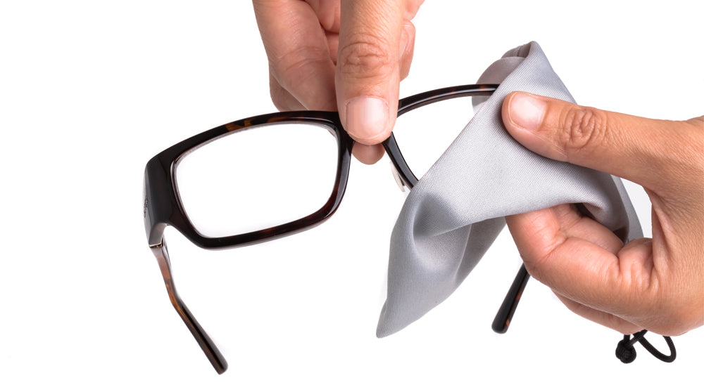 Ziena Soft Case + Cleaning Cloth - Ziena Dry Eye Eyewear - Wind & Air Protection
